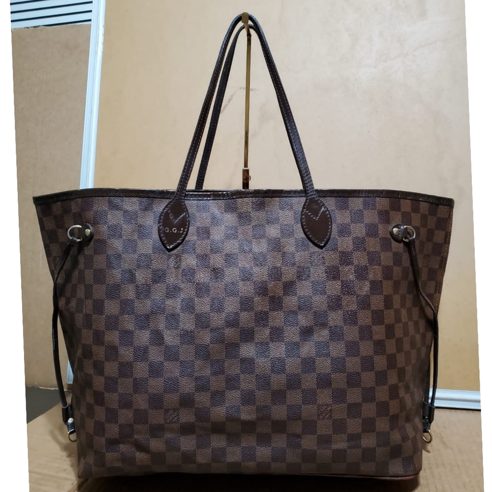 LOUIS VUITTON Damier Ebene Neverfull GM - Picture 1 of 13